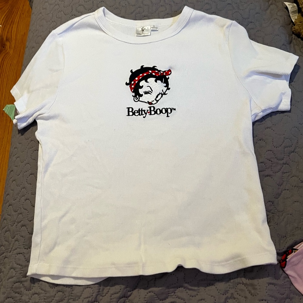 White Betty Boop Shirt